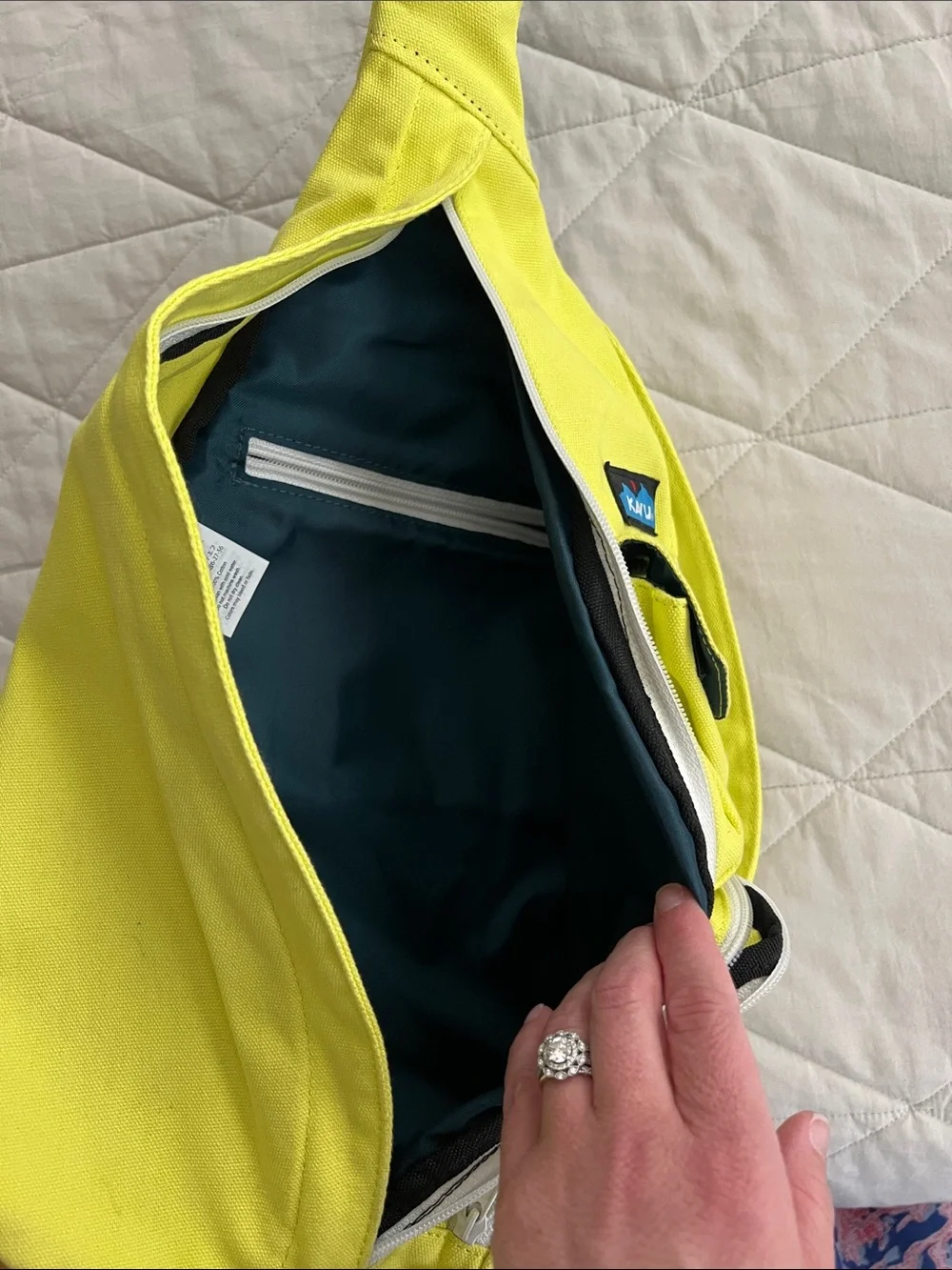 Kavu Original Rope Bag in Luminous